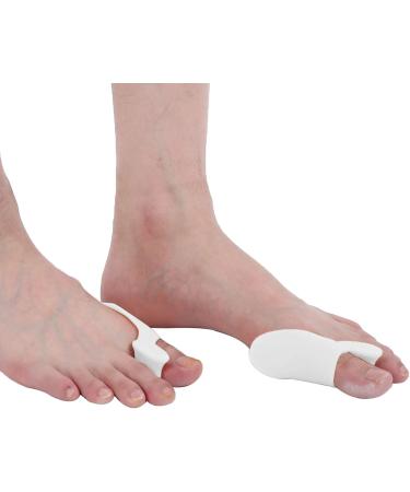 10 Pcs Relief Toe Tubes - Hallux Valgus Spacer Corrector for Adults (White) - Buy Online on GoSupps.com