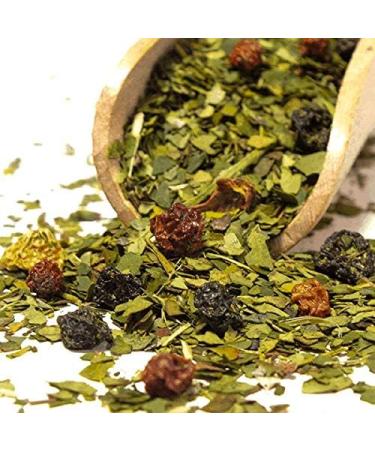 Verde Mate Frutos del Bosque Mate Tea 500g | Yerba Mate Tea from Brazil | Flavoured yerba mate | Unsmoked | Gluten free | Vegan - Buy Online on GoSupps.com