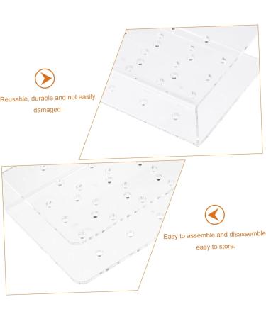 ABOOFAN 2pcs Lollipop Display Stand Cake Display Stand Dessert Stick Holder Rack Lollipop Holder Stand Lollipop Display Rack Cake Stand Buffet Lollipop Acrylic Bracket Wedding - Buy Online on GoSupps.com