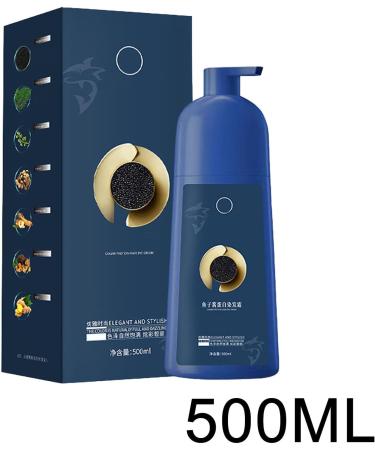  Rrlihjgu Hair coloring shampoo for grey and dark brown hair - Permanent shampoo for men and women - Hair coloring shampoo for grey hair - Plant-based ingredients - - Buy Online on GoSupps.com