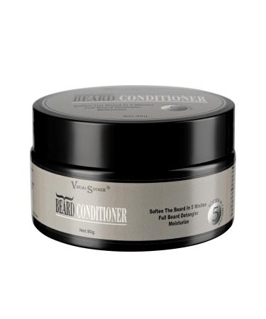 Buy Beard Conditioner Cream 2.8oz - Moisturizing & Smoothing for Frizz Control | Natural Beard Care & Mustache Supplies - Buy Online on GoSupps.com