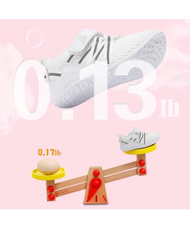 JOINFREE Baby Sneakers 6-12 Months White | Soft Anti-Slip Toddler Shoes for First Walkers | Breathable Athletic Running Shoes - Buy Online on GoSupps.com