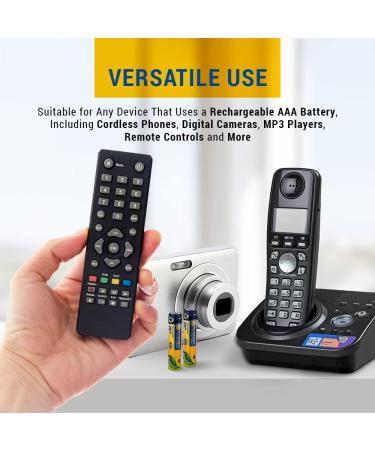 Synergy Digital Baby Monitor Battery - Compatible with Vtech DM111 1.25V Ni-MH 1000mAh AAA Rechargeable Battery - Buy Online on GoSupps.com