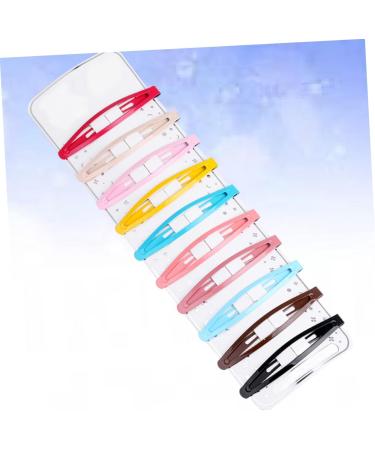 FRCOLOR Kids Hair Accessories black clips bangs clip clips for black barrettes Pure Color Barrettes Girls Snap Hairpins Barrettes child headgear Kid Hair Accessories - Buy Online on GoSupps.com