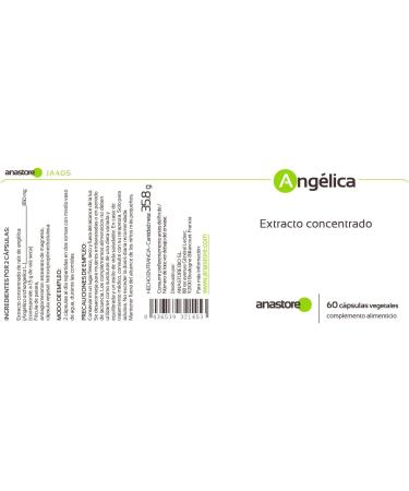 Angelic * Angel Grass * 60 Capsules / 425 mg * Concentrated Extract 4:1 Angelica Root * Digestion - Buy Online on GoSupps.com