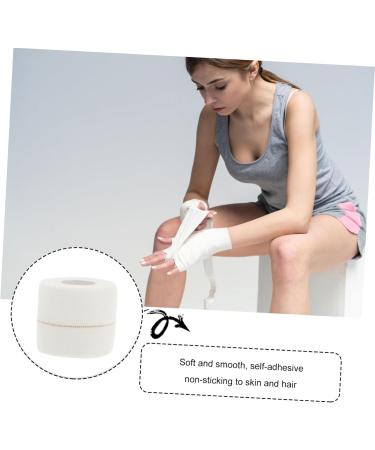 Milisten Sports Elastic Bandage - Self-Adhesive Compression Tape | Protective White 5.5x5.5x5CM for Sports - Buy Online on GoSupps.com