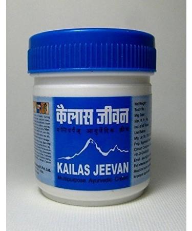 Best Selling Herbal Kailas Jeevan Cream 120G Multipurpose Ayurvedic Cream Since Decades