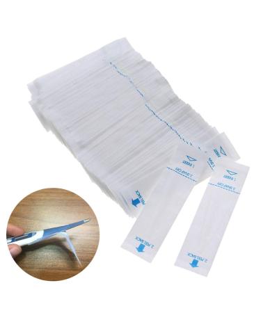Faruta 400 Pack Disposable Thermometer Probe Covers - Replacement Sleeves for Oral Armpit & Rectal Use - Hospital-Grade Quality - Buy Online on GoSupps.com