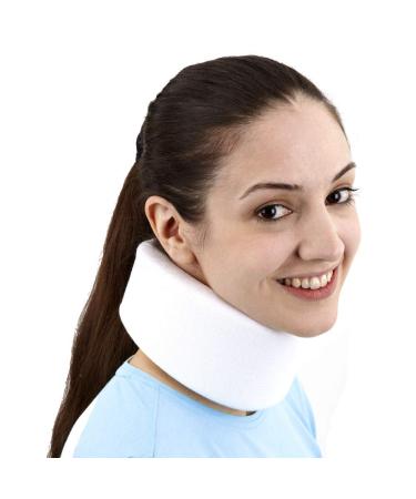 PhysioRoom Neck Support Collar | Cervical Support Neck Brace for Neck Pain and Support Ease Pain After Trauma Whiplash | Washable Rehabilitation Comfortable Physical Therapy For Pain Relief