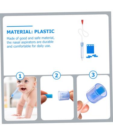 Toyvian Baby Nasal Aspirator Set - Nose Suction Cup Plates for Toddlers and Infants - Buy Online on GoSupps.com