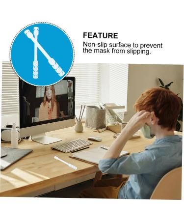 FOMIYES 10 STK Adjustable Mask Strap Buckles | Silicone Ear Protectors & Hook Earrings for Comfort | International Shipping - Buy Online on GoSupps.com