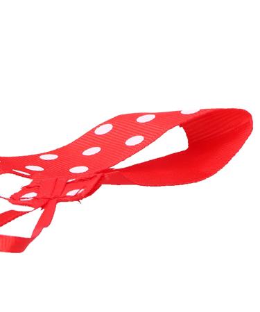 Universal Pacifier Leash - Baby Pacifier Clips for Safety | Teething Toys Holder for Infants & Toddlers - Red Dots - Buy Online on GoSupps.com