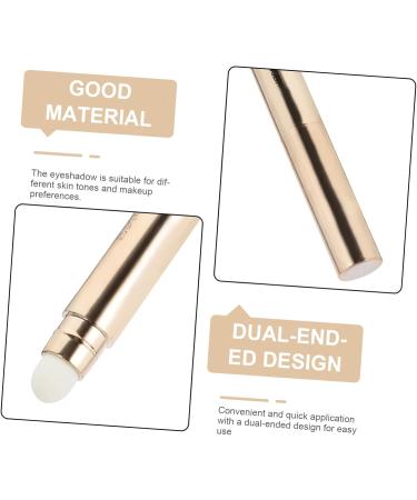 HAPINARY Sponge Makeup Brush Double Ended Eye Shadow Pen Eyeshadow Highlighter Brush Eye Makeup Make up Concealer Brush - Buy Online on GoSupps.com