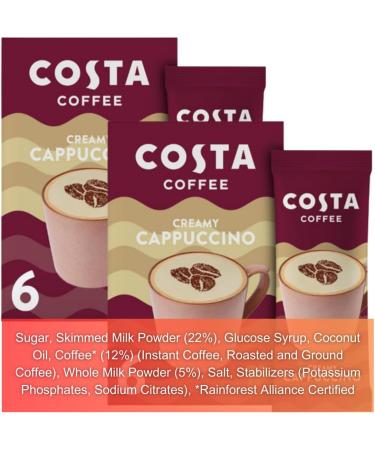 FEZ KEKE VEGETARIAN COSTA COFFEE MIX - 6 PACKS (2x Salted Caramel 2x Creamy Cappucino 2x Millionaires Mocha) - Buy Online on GoSupps.com