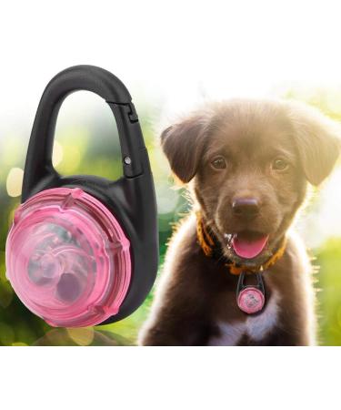 LED Dog Light Pendant - Pink Safety Keychain & Trailer Warning Light for Camping & Hiking - Buy Online on GoSupps.com