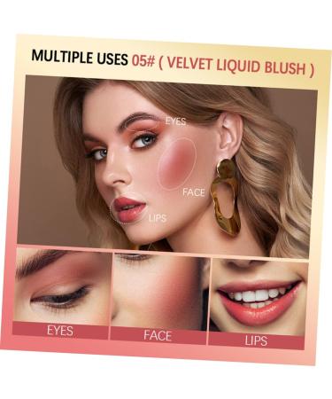 LALADEFIEE 5pcs Blush Face Sheer Flush Creamy Eyeshadow Makeup Facial Beauty Cosmetic Pigment Pigment - Buy Online on GoSupps.com