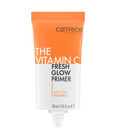 Catrice the vitamin C Fresh Glow Primer orange with vitamins priming radiant for dry skin vegan without parabens without microplastic particles nanoparticles free 1 Pack (30ml) 30 ml (1 Pack) - Buy Online on GoSupps.com