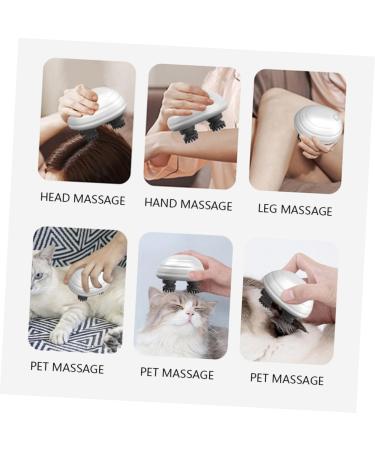 Beaupretty Scalp Massage Brush for Cats | Relaxing Head Massager for Pet Grooming | Soothing Cat Massage Device - Buy Online on GoSupps.com