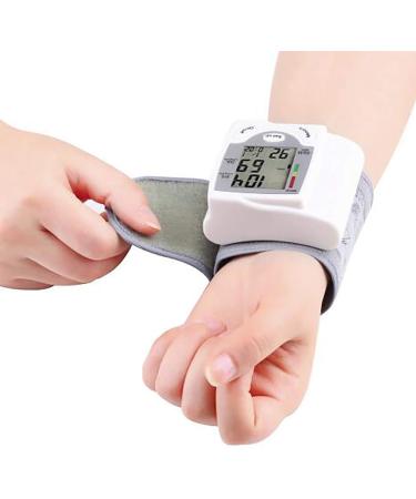 Soapow Automatic Digital LCD Display Wrist Blood Pressure Monitor Tonometer Sphygmomanometers Pulsometer