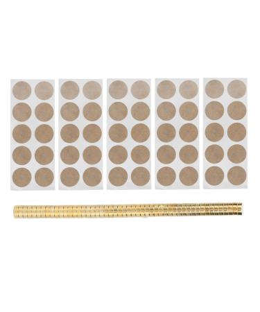 Magnetic Acupressure Patches Relieves Pain Acupressure Point Magnet Stickers for Shoulder Neck Joints 50 Pack