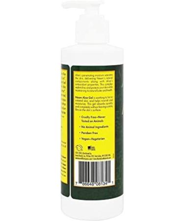 NEEMAURA Aloe Gel 8 fl oz - Soothing and Hydrating Skin Treatment - Buy Online on GoSupps.com