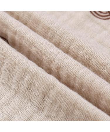 Uposao Organic Cotton Baby Bandana Dribble Bibs - Super Soft & Absorbent | Adjustable Buttons | Unisex Design | One Size - Type 12 - Buy Online on GoSupps.com