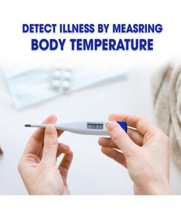 Careway Digital Thermometer - Quick, Accurate Results with Built-in Alert - Buy Online on GoSupps.com