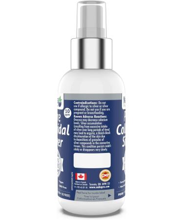 Naka Platinum Pure Colloidal Silver 10 Ppm (120 ml (Pack of 1)) - Buy Online on GoSupps.com