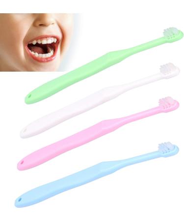 4pcs Orthodontic Toothbrush Set - Portable Braces Cleaning Brush for Kids | Best Oral Care Tool - Buy Online on GoSupps.com