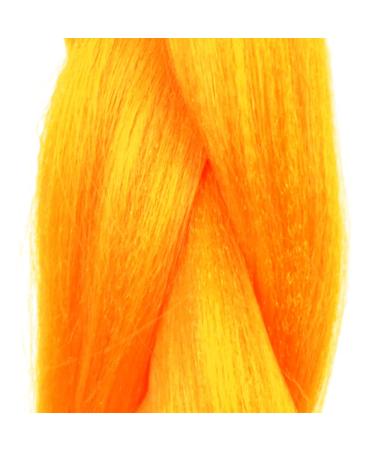 Premium 2m Orange Braid Hair for Rasta Dreads Twists & Box Braids - Mybraids Hair Extensions - Buy Online on GoSupps.com