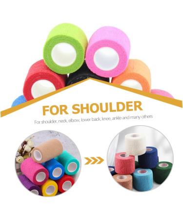 Healeved 36 Rolls Sports Kinesiology Tape - Elastic Muscle Wraps for Fitness Leg & Hand Support - Self-Adherent Non-Woven Fabric for Pets & Athletes  - Buy Online on GoSupps.com