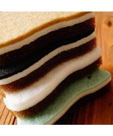 4pcs/set Cute Cat Shape Sponge Scouring Pads Dish Washing High-density Sponge Foam Soap Kitchen Supplies - Buy Online on GoSupps.com