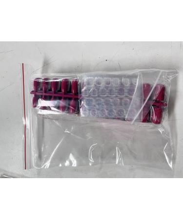 768 Pieces Medium Square Press on Nails - Ebanku 32 Colors Glossy Fake Nails | Full Cover Artificial Acrylic Nail Tip Kit for DIY Nail Art - Buy Online on GoSupps.com