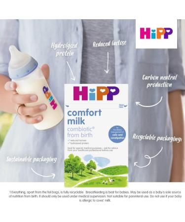HiPP Combiotic Comfort Baby Milk Powder - 800g | Suitable from Birth - Buy Online on GoSupps.com