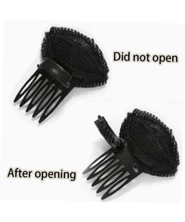 Pinicecore 2 Parts Puff Hair Head Cushion - Invisible Fluffy Hair Pillow for Princess Style - Black - Buy Online on GoSupps.com