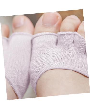 Fomiyes Women's Cotton No-Show Socks - 4 Pairs Invisible Liner & Chunky Heel Half Socks for Pumps & Sports Shoes - Buy Online on GoSupps.com