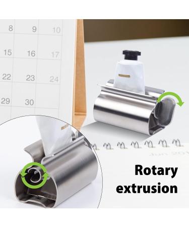 Buy Tube Squeezer Set - 5 Stainless Steel Toothpaste Expressers with Keys | International Shipping Available - Buy Online on GoSupps.com