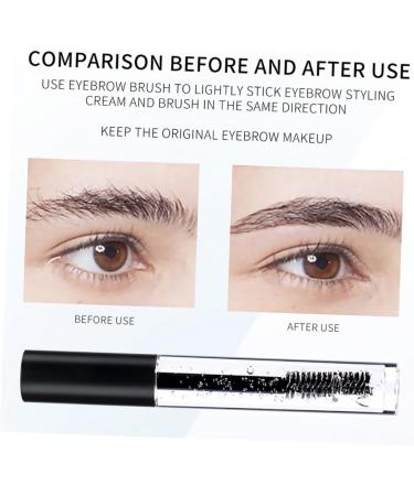 DOITOOL 4 Pcs Eyebrow Shaping Liquid Mascara Black Clear - Eyebrow Styling Gel Miss Repair Lotion Modeling 1 count (Pack of 1) Transparent Colorx2pcs - Buy Online on GoSupps.com