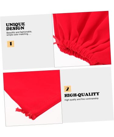 BIUDECO 3pcs Hair Dryer Storage Bag Travel Storage Bag Blow Dryer for Curly Hair Flannel Red - Buy Online on GoSupps.com