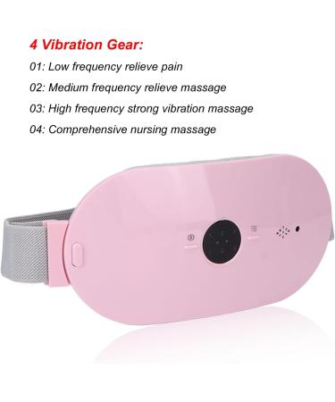 Buy NATUDECO 4-Temperature Heating Menstrual Belt - Fast Heating & Vibration Massage for Pain Relief | International Shipping Available - Buy Online on GoSupps.com