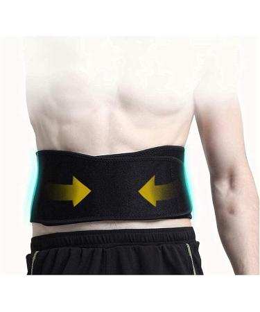 Back Bandage Belt - Self-Heating Lordosis Support for Pain Relief | Sciatica & Weight Lifting | Unisex | 123x15cm - Buy Online on GoSupps.com
