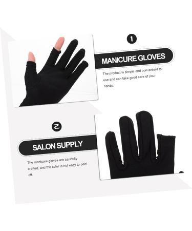 WOFASHPURET 1 Pair Ladies Sun Protection Gloves Cloth Manicure Gloves Summer Fingerless Gloves Womens Glives Gloves for Manicures Skin Gloves Anti Gloves Golfing Wear Miss Mittens Protector - Buy Online on GoSupps.com