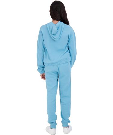 Star Ride Girls 2-Piece Hoodie and Jogger Sweatpant Set 5-6, Stillwater Blue - Buy Online on GoSupps.com