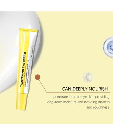 Instant Temporary Eye Tightener Cream: Reduces Under Eye Bags Dark Circles & Puffiness Anti-Aging Fine Lines Firm Delicate Skin Under Your Eyes Rapid Eye Firming 0.5 oz (1) - Buy Online on GoSupps.com