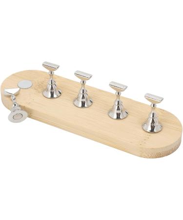 Kuuleyn Nail Display Stand Magnetic Practice Nail Stand Set DIY Log Press On Fixation Magnetic Fake Nail Holder for Beginner Manicure - Buy Online on GoSupps.com