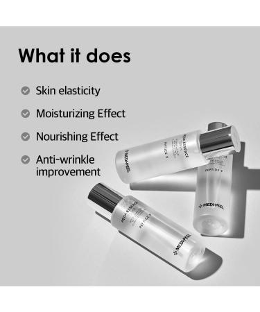 MEDI-PEEL Aqua Essence Peptide 9 Toner 8.45 fl oz | Anti-Aging Collagen Firming Toner - Korean Skincare for All Skin Types - Buy Online on GoSupps.com