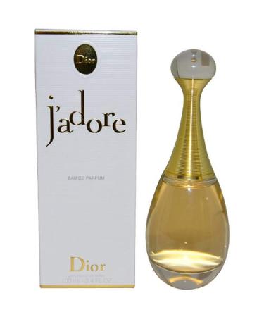 Christian Dior J'Adore Eau De Parfum Spray for Women 3.4 Ounce Green Jasmine 3.4 Fl Oz (Pack of 1)