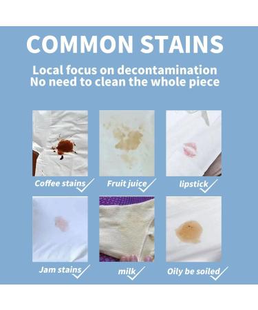 Clothes Stain Remover Dirt Removes Fabric - Multipurpose Cleaner for Laundry Old New Protein and Stains 3.38 - Buy Online on GoSupps.com