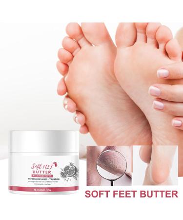  YNPQTDS Foot Cream | 50g Care Cream for Cracked Heels - Moisturizing Lotion for Feet Arches and Toes with Nourishing and Anti-Dryness Action for Foot Care - Buy Online on GoSupps.com