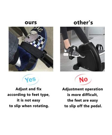 Under Desk Bike Pedal Straps - Foot Brace for Elderly & Disabled Stroke Patients - 2 PCS - Buy Online on GoSupps.com